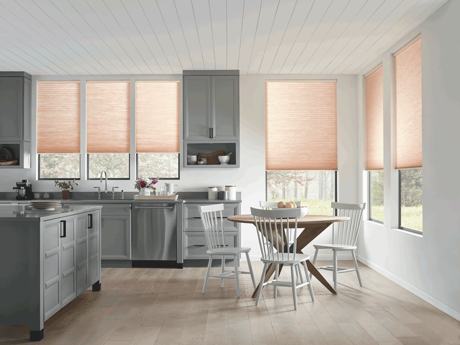 kitchen cellular shades motorized shades Reno NV