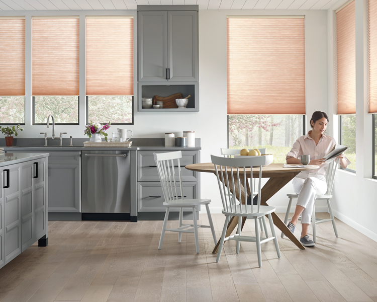 motorized blinds in Reno NV kitchen