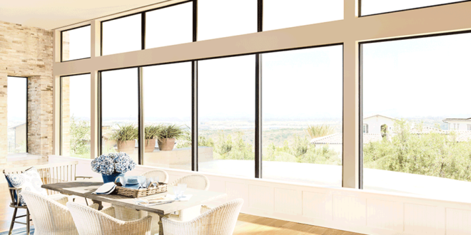 living room bare windows too much glare Reno NV