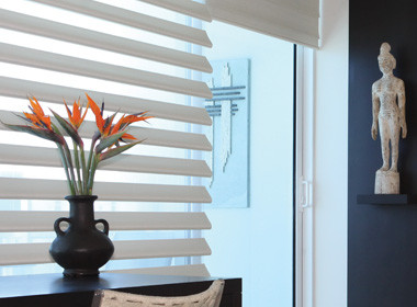 hunter douglas pirouette shades on sliding glass doors Reno Nv