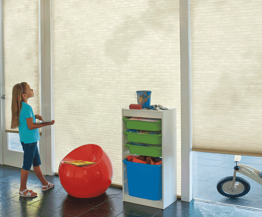 motorized blinds cordless for child safety Reno NV