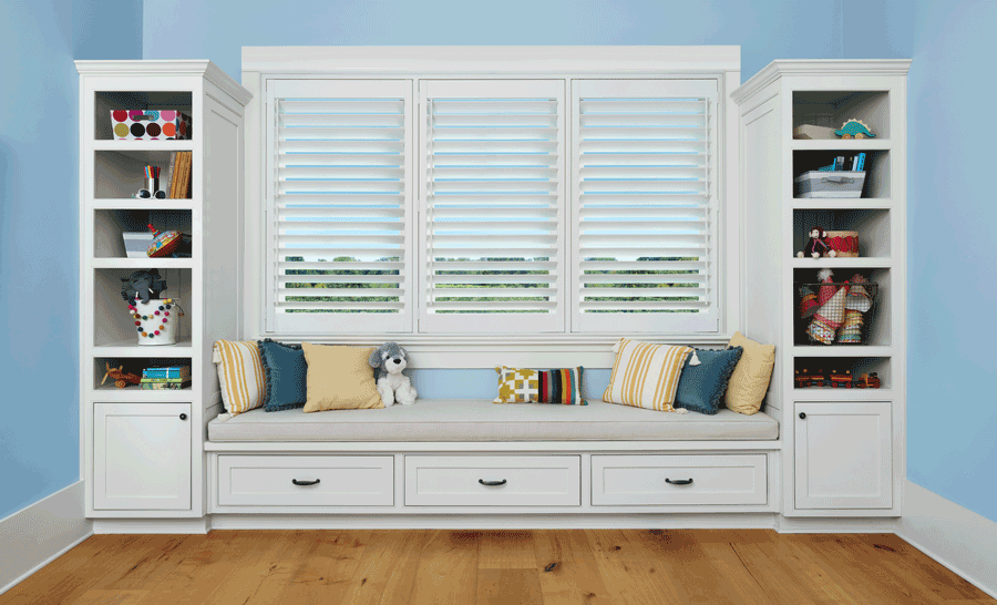 plantation shutters for child safe window treatments Reno NV