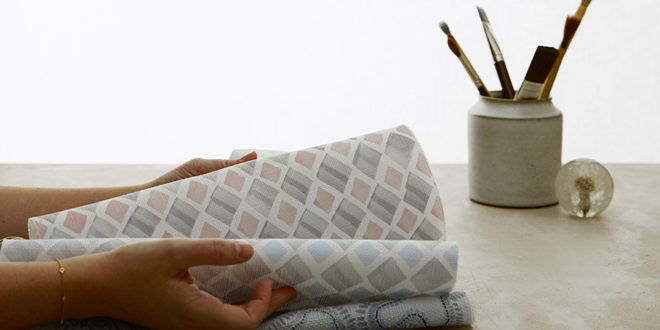 rebecca atwood collaboration with hunter douglas fabrics
