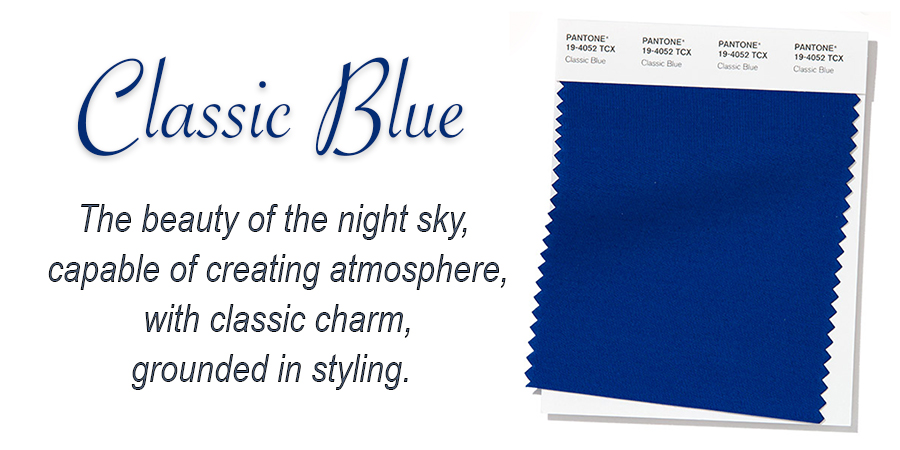 Classic Blue Pantone's Color of the Year 2020