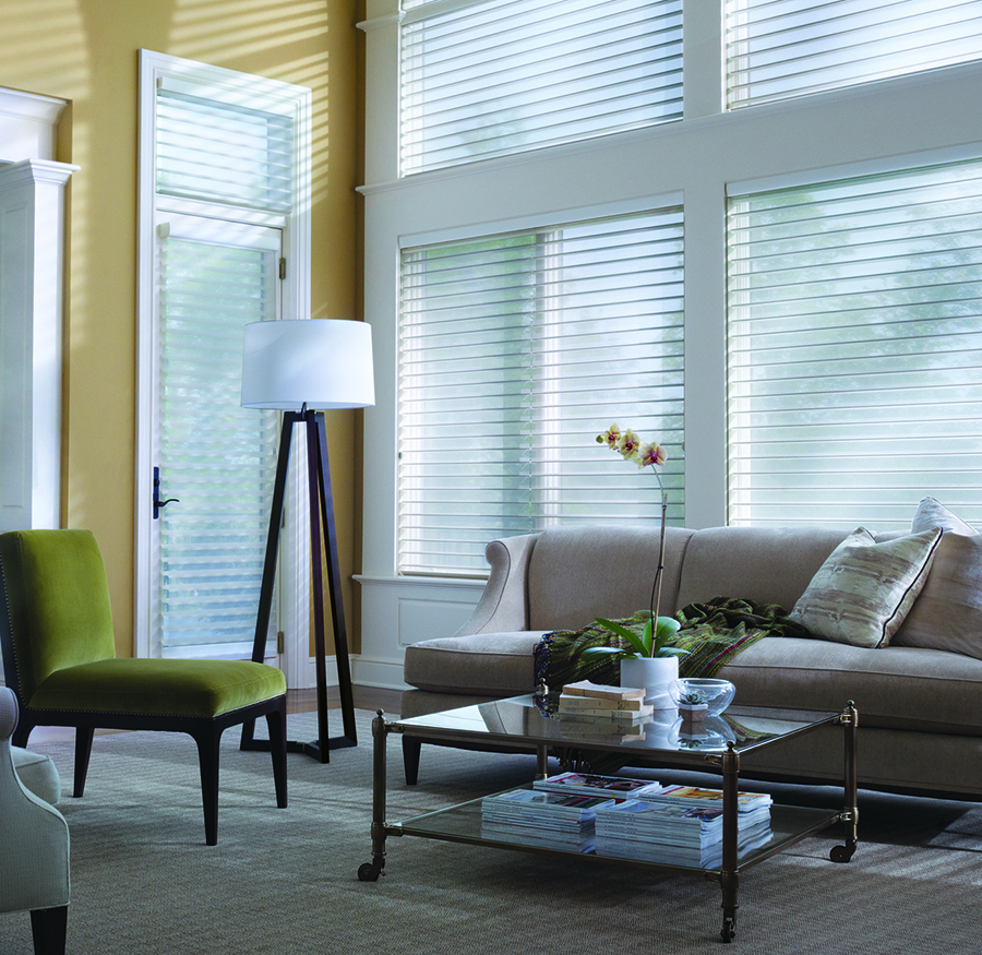 nantucket sheer shades in Reno living room