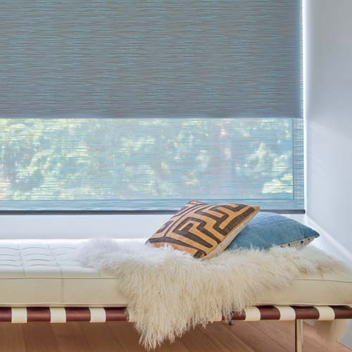 dual roller shades for a large range of light control