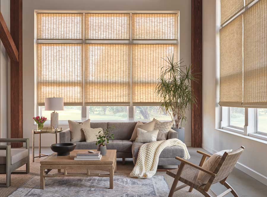 Provenance® Woven Woods in a bright living room