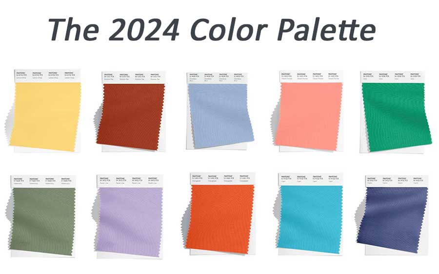 2024 color palette the latest color trends 