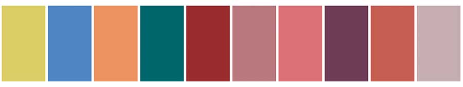 Reno NV home with pantone colors