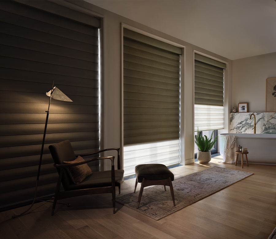 room darkening shades pirouette window treatments