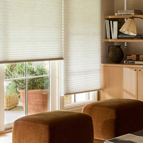 duette-honeycomb-shades-detail-living-room-brown-featured-product-hunter-douglas-blue-sky-shutters-and-shades